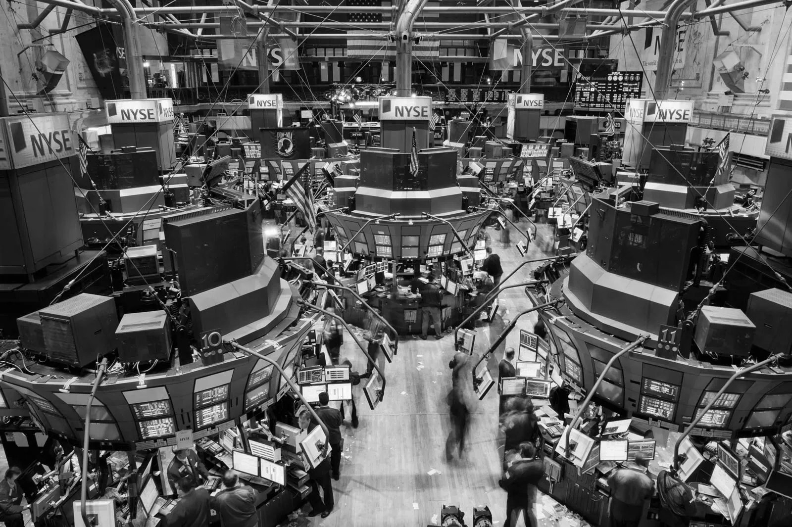 New York Stock Exchange trading floor